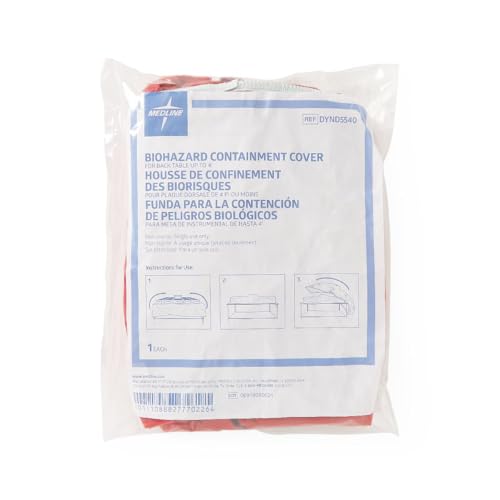 Biohazard Containment Table Cover, Nonsterile, Up to 4',20,Case,DYND5540