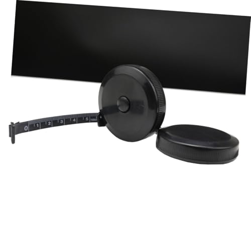 Cinta métrica retráctil mini 150 cm GLEAVI negra miniatura 2