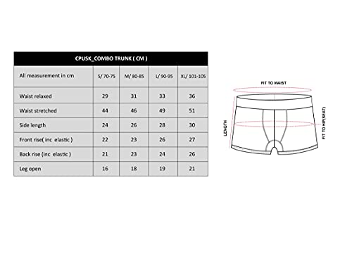 Image of Classic Polo Men's Cotton Trunks - Pack of 5
