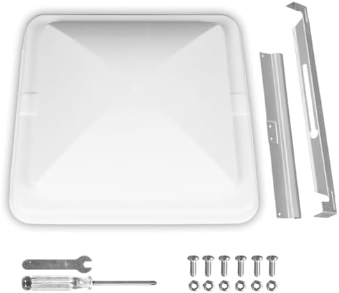 For Camper RV Trailer Elixir Top Roof Vent Cover Lid Replacement 14 X 14 - Foto 7