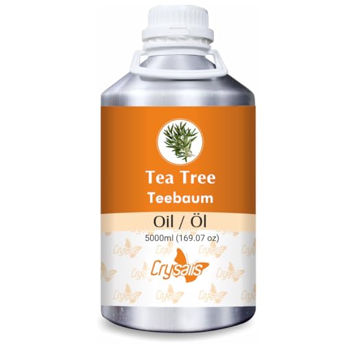 Crysalis Aceite de árbol de té (Melaleuca Alternifolia), 5000 ml/169 oz