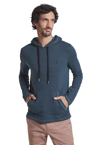 Coat Casaco Com Capuz Moletinho, Reserva, Masculino, Verde Escuro, P