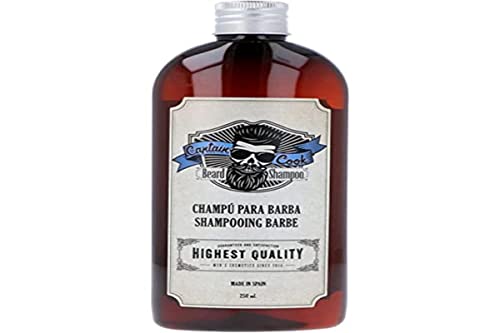 Captain Cook Champu Barba Ml Barba Y Bigote - Línea Profesional, Cedro, 250 Unidad