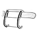 ARIES 2049-2 1-1/2-Inch Polished Stainless Steel Grille Guard, No-Drill, Select Toyota Tacoma