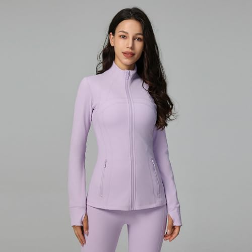 Chaqueta de yoga que estiliza tu figura en el gimnasio rosa L 7