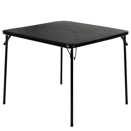 VECELO 34 inch Padded Folding Table