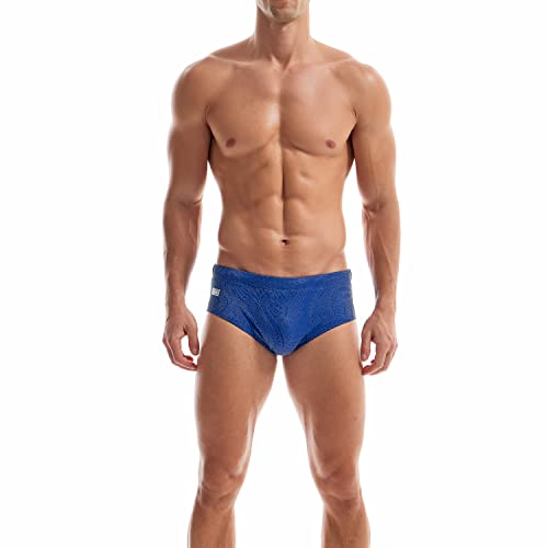 Taddlee Swimwear Mens Swim Briefs Bikini Swimsuits Quick Dry Boardshorts Surfing (Large, Blue)2