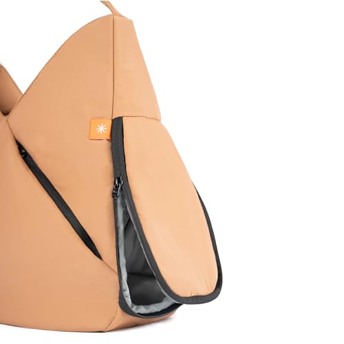 Image of Bayne Duffle Bags for Travel for Women - Multifunctional Gym Bag with Shoe Compartment, Waterproof Day Pack and Adjustable Shoulder Strap, Ideal Gym Bag for Women and Travel Shoulder Bag (Mocha)