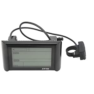 Elektrische Fiets LCD Scherm, SW900 Display Bedieningspaneel Waterdicht LCD Scherm Meter Elektrische Fietsmodificatie Accessoires, 24V / 36V / 48V / 60V Universeel
