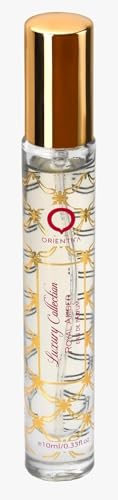 Image of Orientica Luxury Royal Amber Eau De Parfum 0.33oz /10ml Mini Spray - Notes of Vanilla, Bergamot, Pineapple - Amber Oud, Gourmand Arabic Perfumes for Women & Men - Perfumes Arabes de Mujer y Hombres