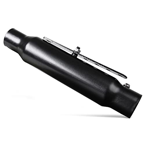 Silencieux d'échappement vintage noir universel pour remplacer un pot rouillé de CB500