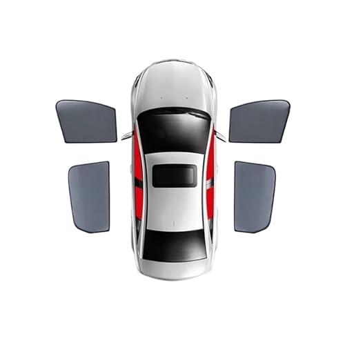 Pare-Soleil Magnétique pour Mazda CX-5 KF 2017-2024 | Kit 4 Pièces Vitres Avant et Arrière