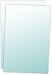 Metropolitan Display Clear Overlay Lens for Bulletin Holder Poster Sign Stand, 22" x 28" Inch, Pair