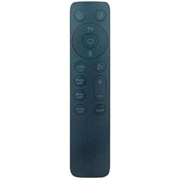 Controle remoto de substituição aplicável para JBL Bar 1000 880W 7.1.4 canais Dolby Atmos Soundbar JBLBAR1000PROBLKAM Sound Bar