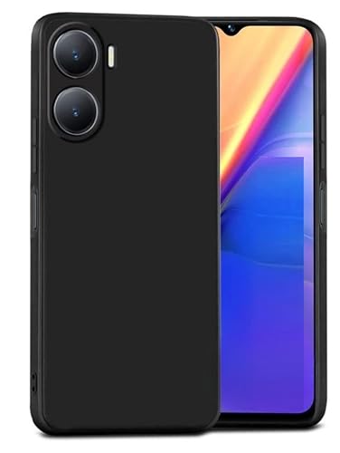 Image of Designerz hub Realme P3 5G Back Cover | Soft Silicone Slim Back Case Cover for Realme P3 5G - Black