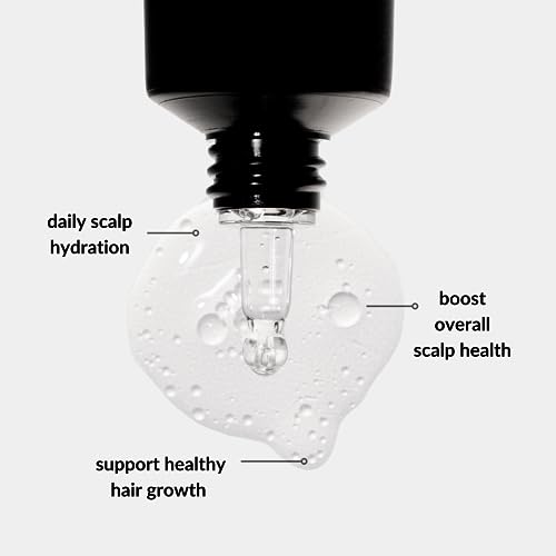 Love Ur Curls - Healthy Scalp Serum Growth Hair Activator, Turmeric & Basil Extracts for Deep Moisturizing and Thicker Full Hair, Vegan, 50mL - Thumbnail 2