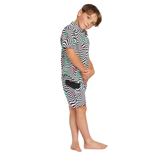 Image of Volcom Boys Flamingbros Mod White 7