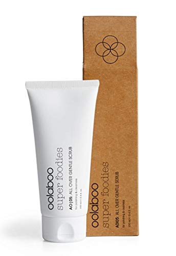 Privo di parabeni OOLABOO Super Foodies Ao  06: All Over Gentle Scrub, 100 ml