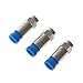 Davitu Electrical Equipments Supplies - 10 Pcs F Type RG6 Coaxial Connector O-Ring 75-5 Compression Tool Fitting Cable R27