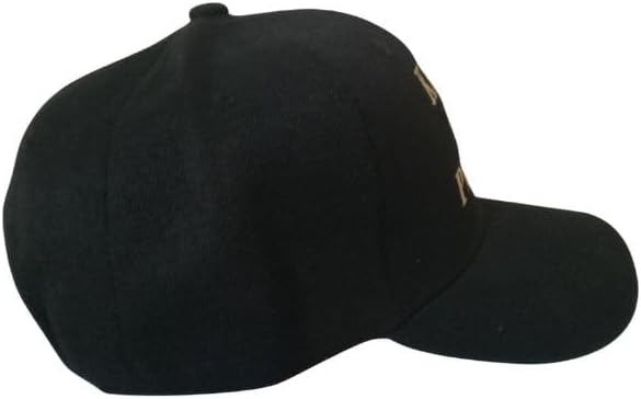 Christian Hat, “King of Peace” Embroidered and Adjustable Religious hat for Men & Women, Perfect Faith-Based hat for Everyday Wear Black - Image 3