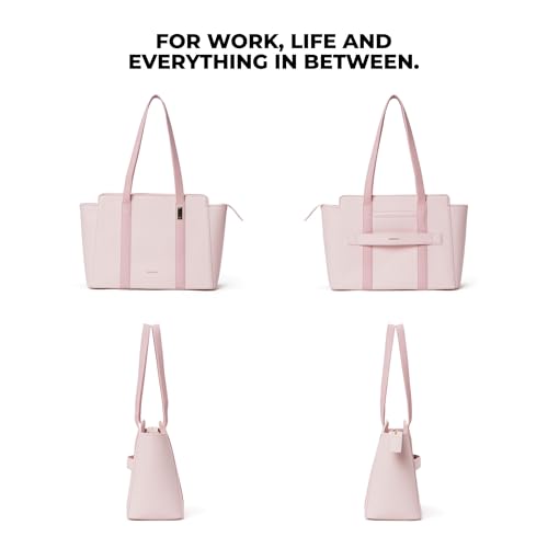 Image of MOKOBARA Women The Sunflower Work Tote Bag, Lightweight For Daily Use And Work With Luggage Sleeve And 14 inch Laptop Compartment