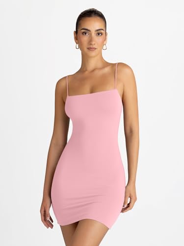 Image of LILLUSORY Women's Mini Sexy Bodycon Dress 2026 Spring Summer Going Out Short Backless Party Club Dresses Y2k Clothes