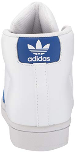 adidas Originals Pro Model Sneaker, White/Blue/Gold foil, 5 US Unisex Big Kid3