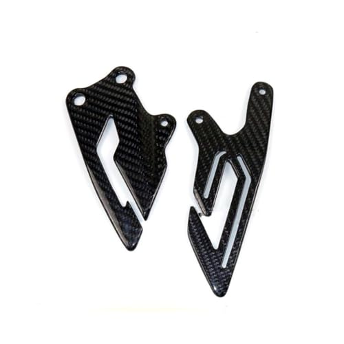 Plaques protection talon carbone YZF R1 élimine les rayures de bottes sur vos pédales