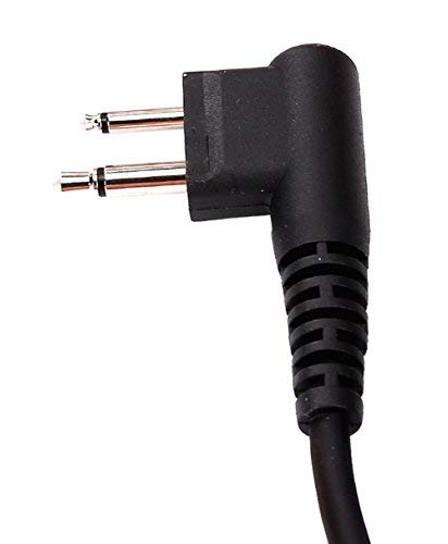 Compact Speaker Mic with Reinforced Cable for Motorola Radios BPR40 CLS1410 CLS1110 CP200D CP200 CP200XLS CP185 DTR410 PR400 RDU4100 RDU4160D RMU2040 RMU2080D RMU2080 CLS DTR RDU, Shoulder Microphone - Thumbnail 5