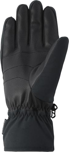 Foto von Ziener Herren GABINO Ski-Handschuhe/Wintersport | Warm, Atmungsaktiv, schwarz (black), 8.5