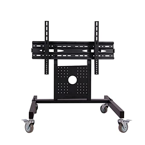 Mobile TV Cart for 32-65 Inch LCD Plasma Flat TVs Up to 88lbs Move TV Trolley Floor Stand with 4 Locking Wheel VESA 600x400mm - Main Image