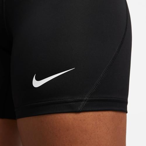 Nike Womens Shorts W NK DF Strike NP Short, Black/White, DH8327-010, L