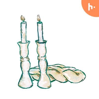 הדלקת נרות שבת ודין אורחים