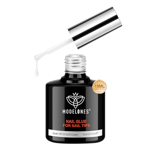 modelones 10 in One X Nail Gel Glue Gel Base Coat Brush...
