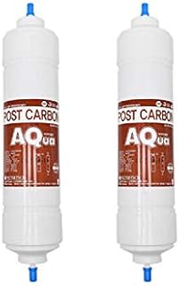 2 filtros postcarbono compatibles de 9 pulgadas para purificador de agua Coway: P-07QU/CP-100U/P-03CU/P-03DU/P-5200U