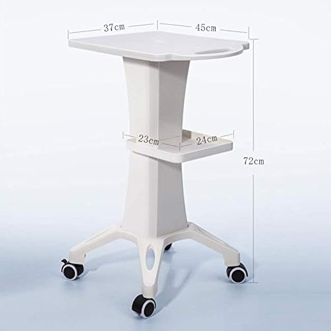 Carts Trolley Movable Carts, Kitchen Storage Hand Trucks, Rolling Equipment Cart for Beauty Salon Spa,Abs Styling Pedestal with Tray Bubble Bracket-bzPbIwOu