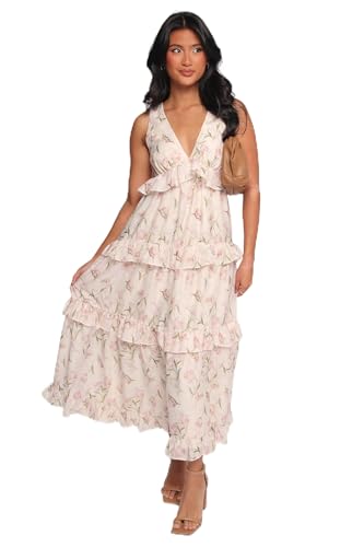 Willis Maxi Dress - Pink Floral XL