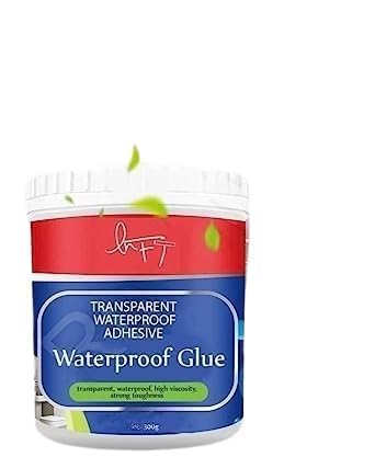 Waterproof Adhesive Glue with Brush - Wall Sealant Anti Leakage Water Drops Stop from Wall, Bathroom and Kitchen Repair Walls Seal Leaks, Surface Crack Agent (B0D7W5YLRL) Amazon Price History, Amazon Price Tracker