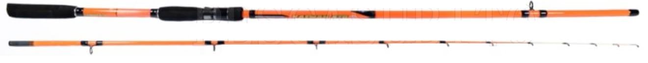 Pescasubito.com Combo Canna Kaiman 2.40Mt + Mulinello Teben da Pesca Calamari Seppie Seppia Eging