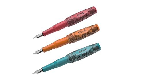 Stylo-plume vintage BENU Pixie Jolly Roger plume extra fine pour écriture manuscrite
