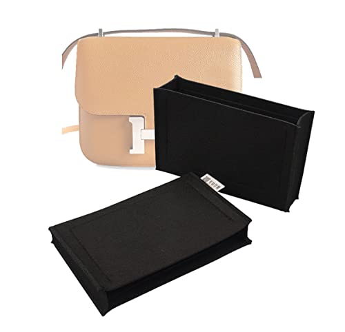 Lckaey Organizador de bolsa para Constance 18 Bolsas, Inserção Fina Constance 2033 Preto-P