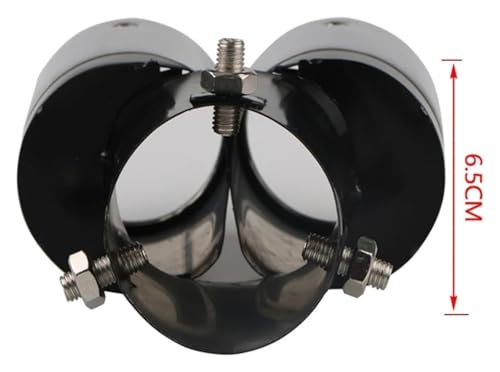 Tuyau d'échappement voiture 63mm pour remplacer un embout de pot usé ou abîmé - 3