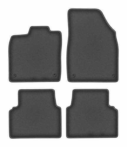 Tapis en Polyamide Graphite pour Volkswagen ID.3 2019