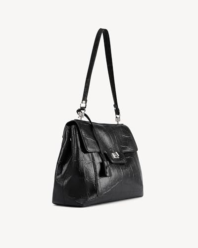 Image of NEWBELLA Small Shoulder Bags for Women - Trendy Underarm Purse & Crossbody Handbag for Daily Commute & Evening