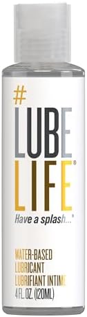 Lube Life Water Based Personal Lubricant, Lube for Men, Women & C...