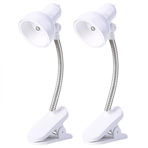 NHQZ 2 pieza Luz de Lectura,Luz Para Leer Libros en La Cama USB Recargable de 360° Flexible,portable 3 couleurs dimmable LED Lampara Libro Parfait Pour Les Amateurs De Livres,Le Bureau