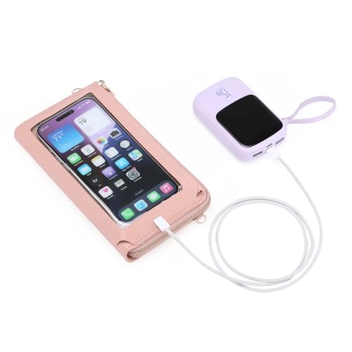 Image of GOIACII Phone Purse Crossbody Bags for Women Small Travel Wallet Touch Screen RFID Blocking