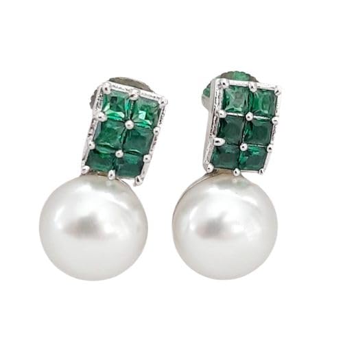 Stone and Pearl earrings/GM-23161 (Lilac) (B0CT5VKFN5) Amazon Price History, Amazon Price Tracker