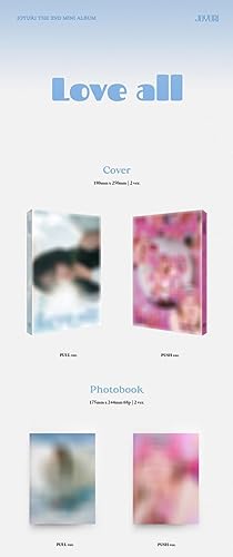 Álbum completo Jo Yuri Love All con tarjeta fotográfica de colección y seguimiento sellado 3