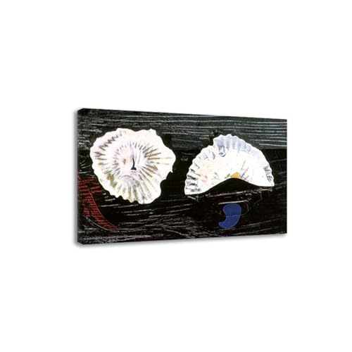 Tableau Max Erns Fleurs de coquillages pour habiller un mur vide de salon